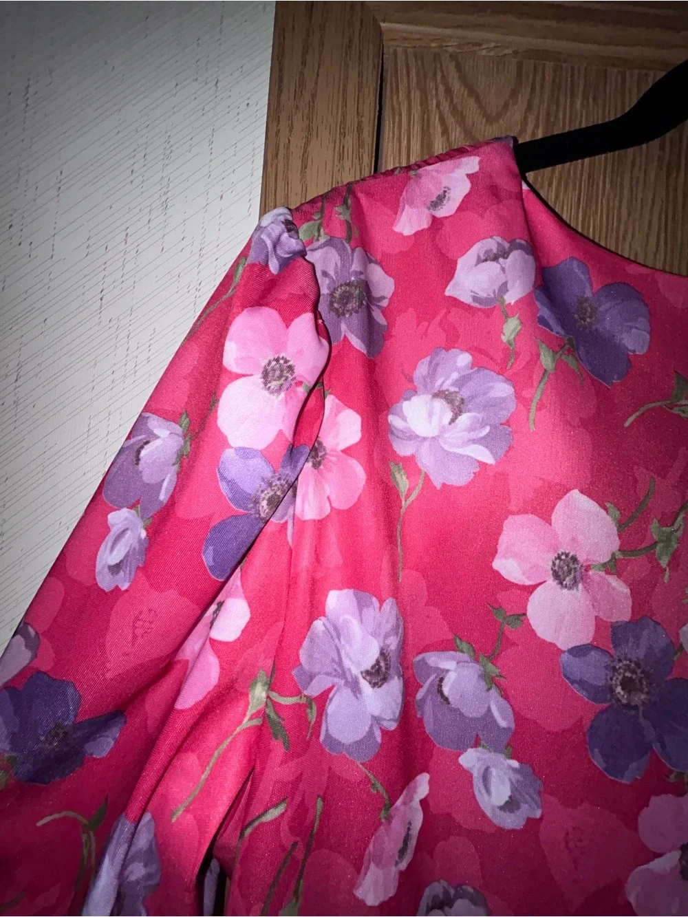 Vintage Blair Floral Print Shirt & Skirt 2Pc. Set